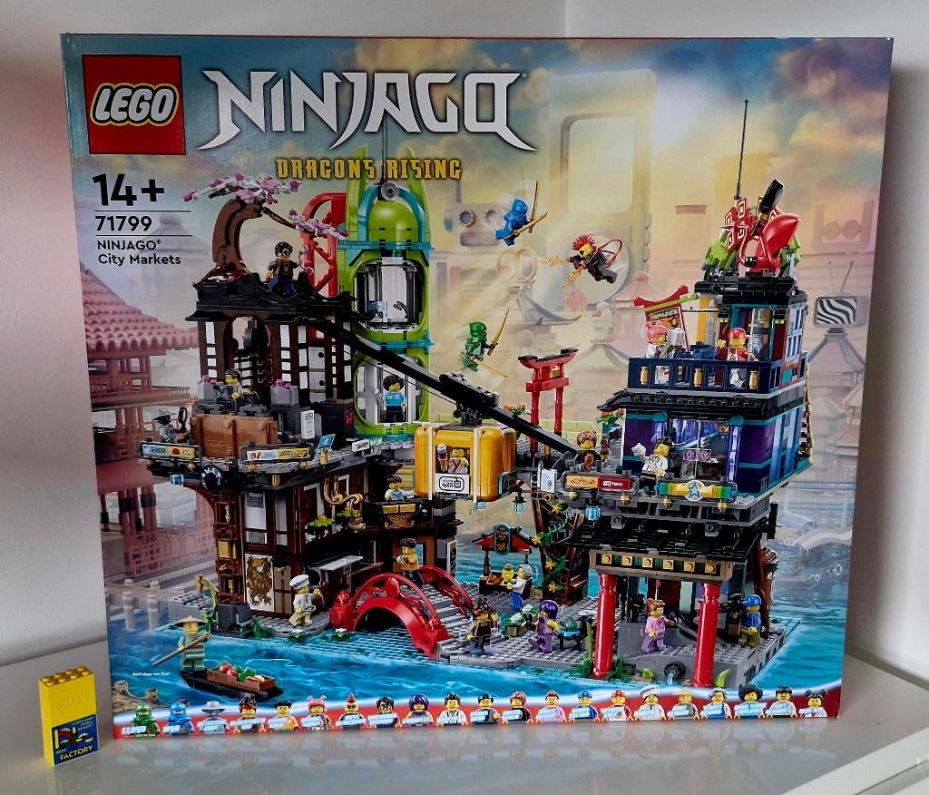 Lego 71799 Ninjago City Markets, Ongeopend/sealed, Lego, Nieuw, Ophalen of Verzenden