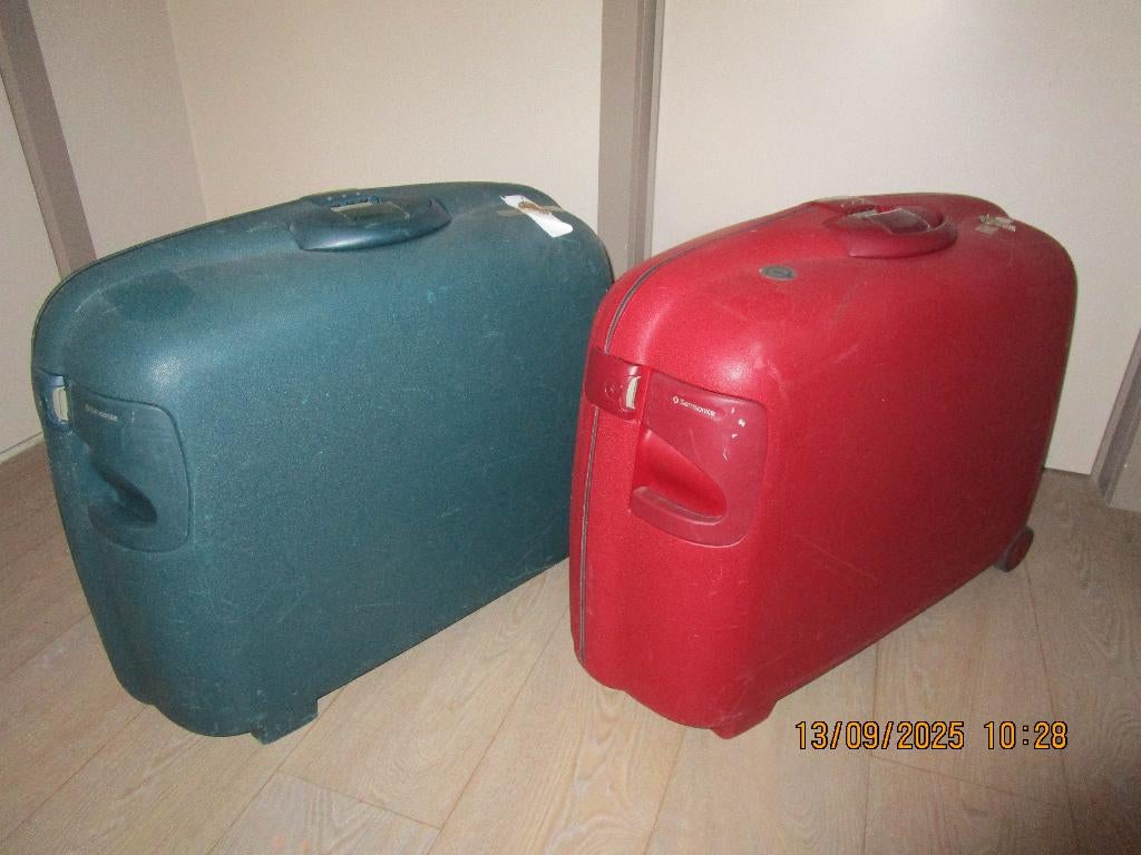 2 samsonite valiezen, Ophalen