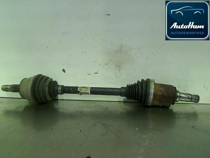 AANDRIJFAS LINKS VOOR Corsa D (|13320255|935314|95520473|), Auto-onderdelen, Remmen en Aandrijving, Opel, Gebruikt