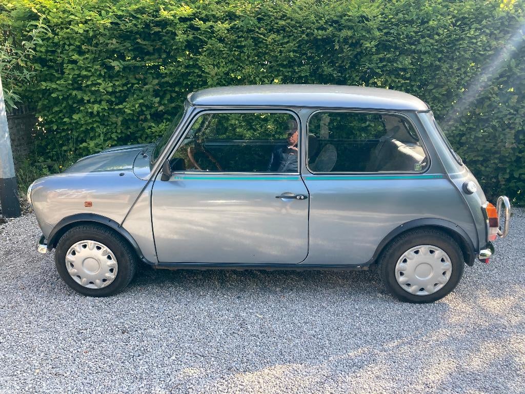 MINI Austin 1991 Etat exceptionnel, Autos, Mini, Particulier, Essence, Boîte manuelle, Argent ou Gris, Tissu, Enlèvement
