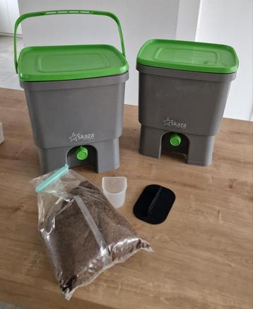 2 composteurs d'intérieur Bokashi beschikbaar voor biedingen