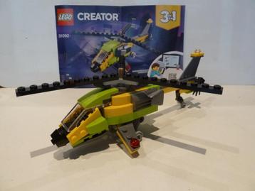 Lego Creator 3 in 1 31092 Helicopter Adventure beschikbaar voor biedingen