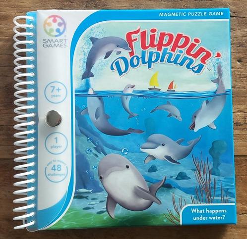 Denkpuzzel - Flippin' dolphins - SmartGames, Kinderen en Baby's, Speelgoed | Educatief en Creatief, Nieuw, Knutselen, Puzzelen