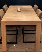 Eettafel in hout, Ophalen, Gebruikt