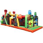 springkasteel hindernissenbaan pacman, Verzenden, Nieuw