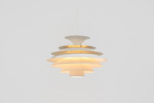 Vintage hanglamp van Jeka Metaltryk (Denemarken, jaren 70)., Huis en Inrichting, Lampen | Hanglampen, Zo goed als nieuw, Ophalen