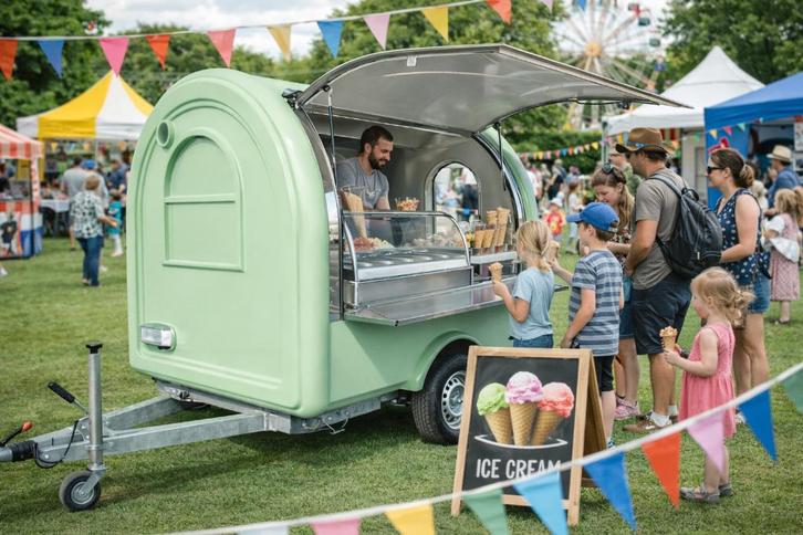 ..ICE trailers direct uit voorraad leverbaar..., Zakelijke goederen, Horeca | Food, IJs, Ophalen