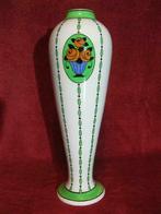 Vaas Boch Catteau '1923 Keramis 45,5cm Rosa, Antiquités & Art, Antiquités | Vases, Enlèvement