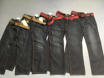 Nieuwe jeansbroeken jongens: maat 128+134+140+146+152 beschikbaar voor biedingen