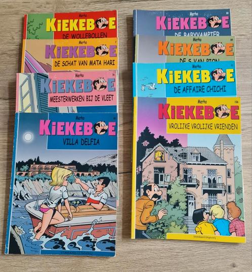 Strips kiekeboe / Merho ( uitgave begin 2000 ) ( 9 stuks ), Boeken, Stripverhalen, Zo goed als nieuw, Ophalen of Verzenden