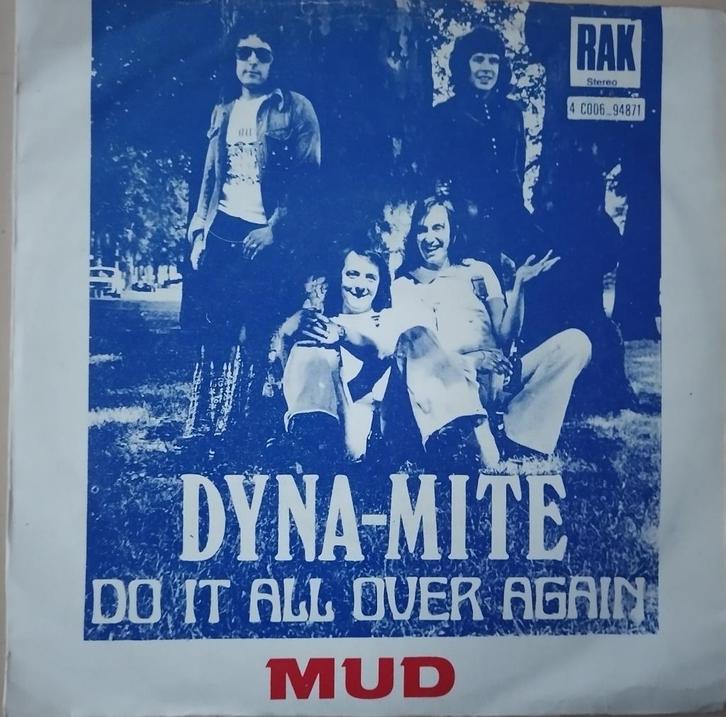 Mud - Dyna-mite, CD & DVD, Vinyles Singles, Comme neuf, Single, Pop, Enlèvement ou Envoi
