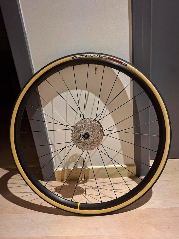 Wielset Mavic Open Disc, Fietsen en Brommers, Fietsonderdelen, Zo goed als nieuw, Racefiets, Wiel, Ophalen of Verzenden