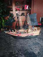 Piratenschip black Sails + 6 piraten en 2 kanonnen, Ophalen of Verzenden, Zo goed als nieuw