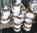 Servies Limoges Art Deco Koffie WG & C Porselein, Ophalen of Verzenden