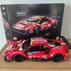Lego Technic 42125 Ferrari 488 GTE, Complete set, Ophalen of Verzenden, Lego, Zo goed als nieuw