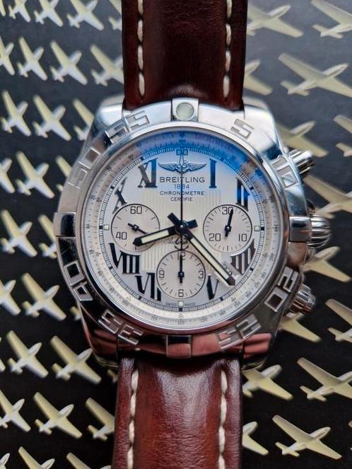 Breitling Chronomat B01 uit 2015, 1e eigenaar, Fullset, Handtassen en Accessoires, Horloges | Heren, Zo goed als nieuw, Breitling