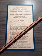 Zoontje Van Turnhout Jacobs Esschen 1931-1933 kindje, Verzamelen, Bidprentjes en Rouwkaarten, Ophalen of Verzenden