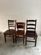 Horeca stoelen / antieke stoelen / houten stoelen, Enlèvement