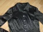 hemd zwart merk melvin - maat 38 duur in aankoop, Kleding | Dames, Blouses en Tunieken, Maat 38/40 (M), Ophalen of Verzenden, Gedragen