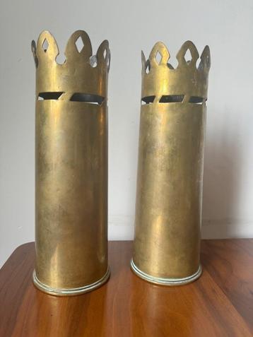 Étuis à grenades allemands de 105 mm, art des tranchées, Gra