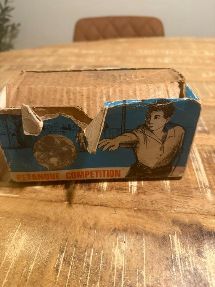 2 vintage Boules competition La Boule Obut - Made in France, Antiek en Kunst, Antiek | Speelgoed, Ophalen of Verzenden