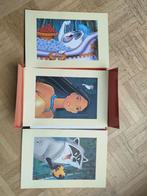 3 exclusieve Pocahontas Litho's 1996, Ophalen of Verzenden, Pocahontas of Kl. Zeemeermin, Nieuw, Plaatje of Poster