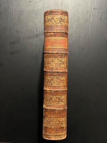 Antiek boek Hugo Grotius – jaar 1780 beschikbaar voor biedingen