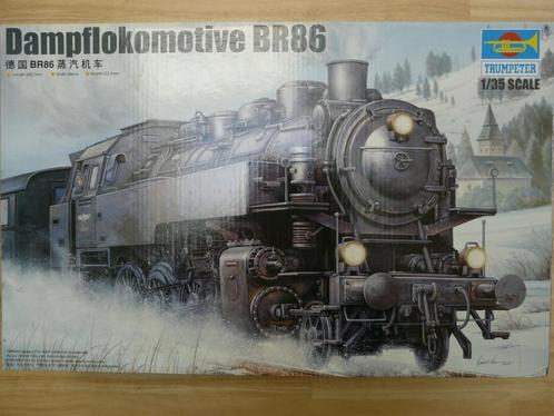 1/35 Trumpeter BR86 Dampflokomotive, Hobby & Loisirs créatifs, Modélisme | Autre, Comme neuf, 1:32 à 1:50, Enlèvement ou Envoi