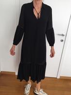 Zwarte lange jurk van Julia June, mt 36, Kleding | Dames, Jurken, Zwart, Ophalen of Verzenden, Maat 36 (S), Onder de knie