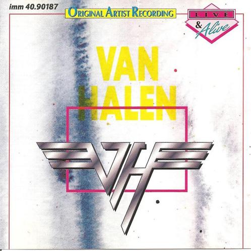 CD VAN HALEN - Live & Alive - 1983 - 1986, Cd's en Dvd's, Cd's | Hardrock en Metal, Zo goed als nieuw, Verzenden