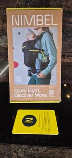 Nimbel draagzak Carrier Midnight Blue, Kinderen en Baby's, Ophalen of Verzenden, Nieuw, Rug, Draagzak