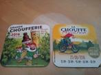 La Chouffe bierviltjes la Chouffe marathon /choufferie 2016, Nieuw, Viltje(s), Duvel, Ophalen of Verzenden