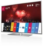 LG 55LB650V Zilver Smart-TV/Monitor 55 inch Used, Ophalen, IPS, Full HD, Ingebouwde speakers