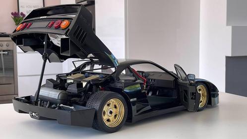 Ferrari F40 K60 Pocher 1:8 Special Limited Edition Black, Hobby en Vrije tijd, Modelauto's | 1:5 tot 1:12, Gebruikt, Auto, 1:5 t/m 1:8