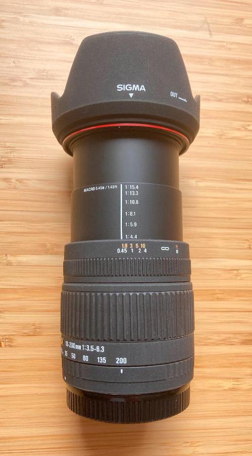 SIGMA 80-200 mm DC lens compleet te maken voor de CANON EF-S, Audio, Tv en Foto, Foto | Lenzen en Objectieven, Gebruikt, Ophalen of Verzenden
