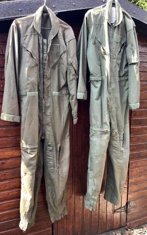 Lot de 2 salopettes pilotes, Verzamelen, Militaria | Algemeen, Landmacht, Ophalen of Verzenden