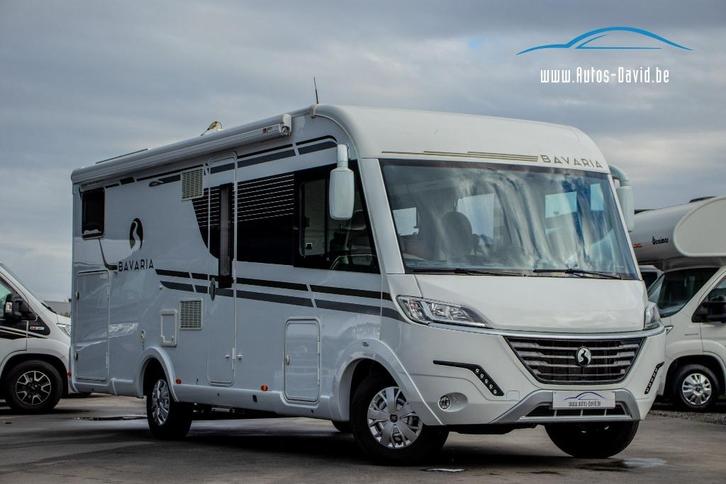Bavaria Pilote GI740GJ Fiat Ducato 2.3D 4 Slaappl 1 EIGENAAR, Caravans en Kamperen, Mobilhomes, Bedrijf, tot en met 4, Integraal