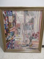 groot schilderij Marieken Faignaert, Ophalen