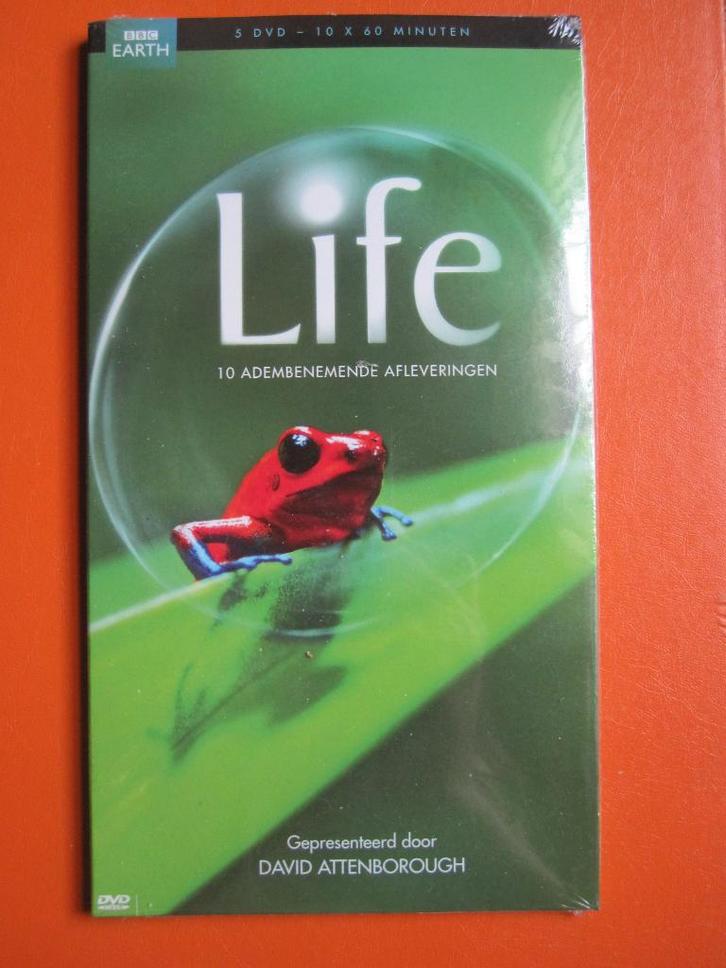 BBC Earth - Life (5 disc) nieuw in de verpakking, Cd's en Dvd's, Dvd's | Documentaire en Educatief, Nieuw in verpakking, Natuur