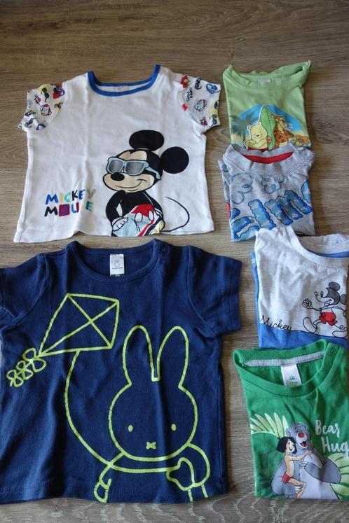 7 -shirts maat 86, Kinderen en Baby's, Babykleding | Maat 86, Ophalen of Verzenden