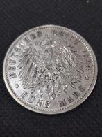 5 mark 1894 A Duitsland, Postzegels en Munten, Munten | Europa | Euromunten, Zilver, Duitsland, Ophalen of Verzenden, Losse munt