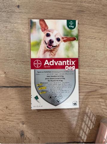 Advantix 4 ampullen <4kg beschikbaar voor biedingen