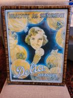 mooie oude reclame DELTA ORANGE, Enlèvement