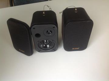 luidsprekers Art Sound AS 30 zwart met ophangbeugels, Audio, Tv en Foto, Luidsprekerboxen, Ophalen of Verzenden
