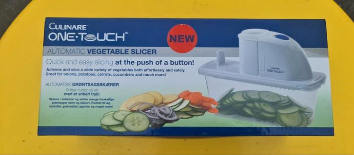 Ekectrische Groentensnijder : merk one touch ( nieuw ), Huis en Inrichting, Keuken | Potten en Pannen, Zo goed als nieuw, Ophalen of Verzenden