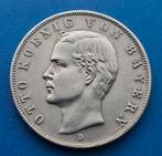 3 Mark  1913 D  Otto, Zilver, Duitsland, Ophalen of Verzenden, Losse munt