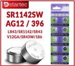 Piles alcalines AG12/SR1142 (SW) /SR43 à pile bouton 1,5 V, Enlèvement ou Envoi, Neuf