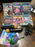 7 jeux 2 manettes psmove   motion caméra, 3 spelers of meer, Ophalen of Verzenden, Gebruikt, Vanaf 3 jaar