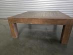 Salontafel 110x110 in teak, Ophalen, Zo goed als nieuw, Teakhout