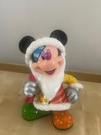 disney Britto Mickey Mouse Santaclaus, Collections, Disney, Mickey Mouse, Statue ou Figurine, Enlèvement ou Envoi, Neuf